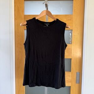 Eileen Fisher Black Muscle Tee